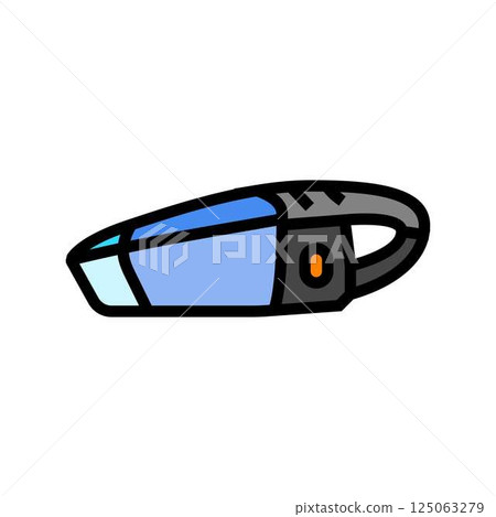 car vacuum cleaner accessory color icon vector illustration 125063279