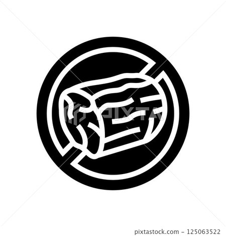 raw meat warning food safety glyph icon vector illustration raw meat warning food safety glyph icon vector illustration 125063522