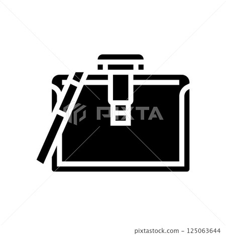 legal briefcase corporate law glyph icon vector illustration legal briefcase corporate law glyph icon vector illustration 125063644