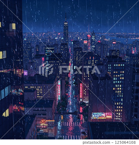 雨夜路口 125064108