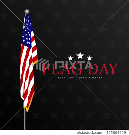 United We Stand Flag Day Commemoration in the USA 125065319