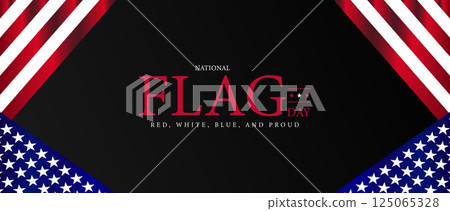 In Honor of the Symbol of Freedom Recognizing Flag Day on June 14 125065328