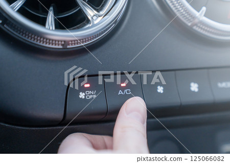 The Car Climate Control System features Automatic Air Settings that enhance driving comfort 125066082