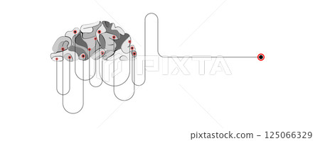 Artificial Intelligence brain concept 125066329