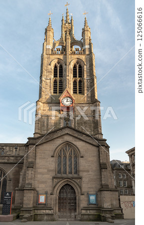 Architecture exterior of Newcastle Cathedral (Cathedral Church of St Nicholas). Architecture exterior of Newcastle Cathedral (Cathedral Church of St Nicholas). 125066616