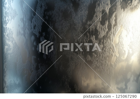 Smooth Metallic Texture with High-Resolution Shiny Finish 125067290