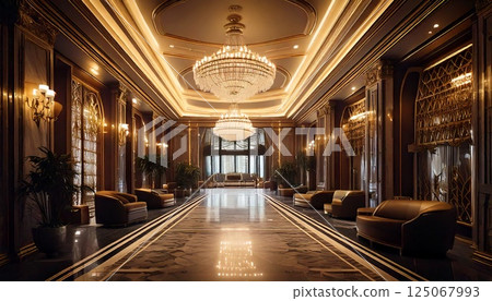 luxury hotel lobby 125067993