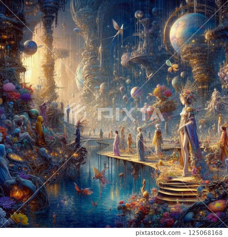 壯麗的奇幻世界，深邃的宇宙 125068168