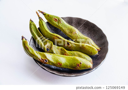 Baked soybeans 125069149