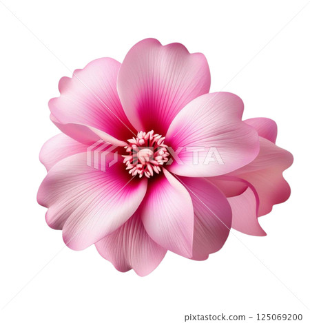pink flower isolated on white 125069200