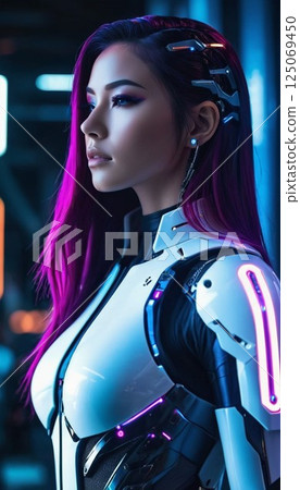 美麗的 Android 紫色等等。 美麗的 Android 紫色等等。 125069450