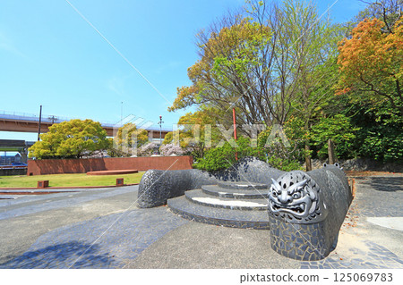 Scenery of Morimae Park, Takahama City, Aichi Prefecture Scenery of Morimae Park, Takahama City, Aichi Prefecture 125069783