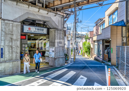 Urban scenery of Shinagawa Ward, Tokyo Shimoshinmei Station Urban scenery of Shinagawa Ward, Tokyo Shimoshinmei Station 125069920