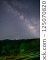 Oyama Senmaida Rice Terraces and the Milky Way in Chiba Prefecture 125070820