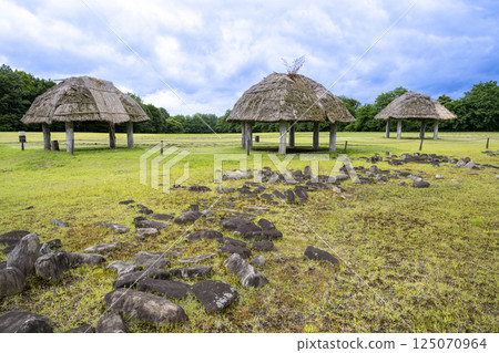 特別史蹟「大湯石圈」的萬座遺址石圈與柱穴建築 特別史蹟「大湯石圈」的萬座遺址石圈與柱穴建築 125070964