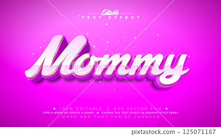 Mothers Day 3D Text Effect Design Editable and Scalable Vector Graphic Style Effect with Shadow and MultilayerTypography Lettering on Pink Background. Premium Mother Day Illustration Mockup Template Mothers Day 3D Text Effect Design Editable and Scalable Vector Graphic Style Effect with Shadow and MultilayerTypography Lettering on Pink Background. Premium Mother Day Illustration Mockup Template 125071187