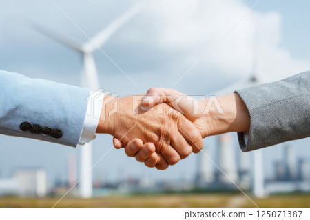 Partnership agreement in renewable energy industry 125071387