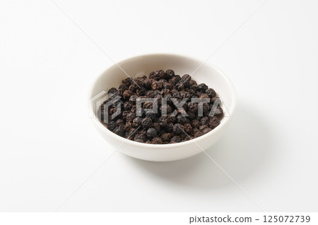 黑胡椒香料影像 黑胡椒香料影像 125072739