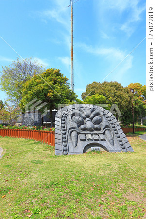 Scenery of Niconico Oni Square in Takahama City, Aichi Prefecture 125072819