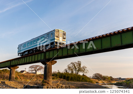 Hatakama, Kakegawa City, Shizuoka Prefecture Tenryu Hamanako Railway and scenery along the line 125074341