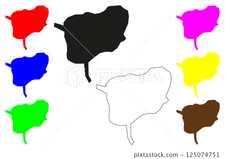 Choluteca city (Republic of Honduras, Choluteca Department) map vector illustration, scribble sketch map Choluteca city (Republic of Honduras, Choluteca Department) map vector illustration, scribble sketch map 125074751