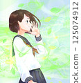Positive Student_Fresh Green_Plan A_Girl_Leaf_EFF All Included 125074912