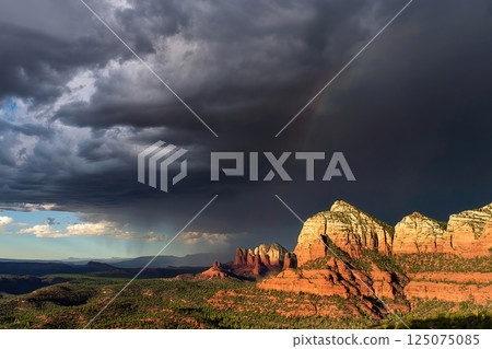 Generative AI Red Rock Country surrounding Sedona Arizona Generative AI Red Rock Country surrounding Sedona Arizona 125075085
