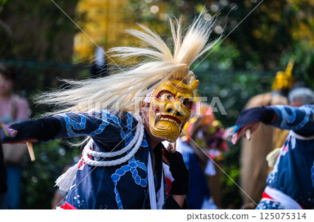 Traditional performing art of Hizen Saga: Menbukatsu 125075314