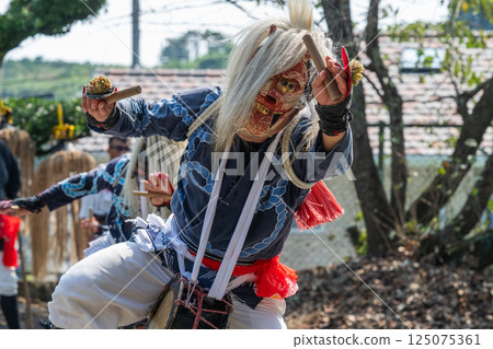 Traditional performing art of Hizen Saga: Menbukatsu 125075361