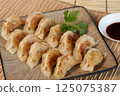 看起來美味的烤餃子 125075387