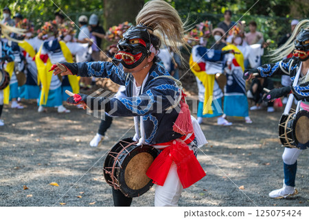 Traditional performing art of Hizen Saga: Menbukatsu 125075424