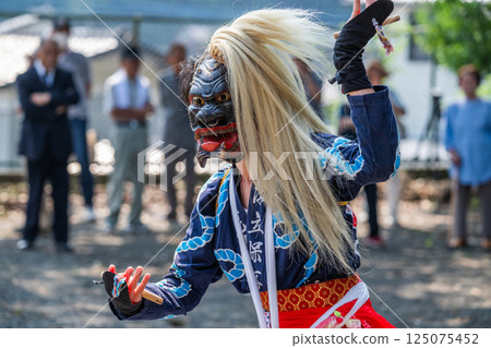 Traditional performing art of Hizen Saga: Menbukatsu 125075452