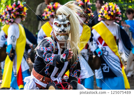 Traditional performing art of Hizen Saga: Menbukatsu 125075489