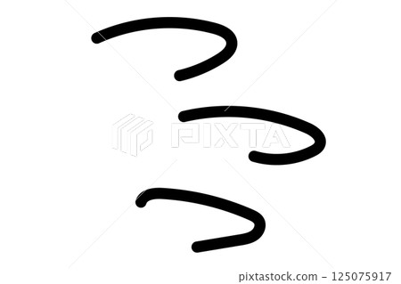Hand-drawn design 01 Manga-style effect 06 Hand-drawn design 01 Manga-style effect 06 125075917