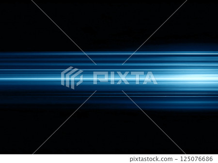 Light blue light on a black background Light blue light on a black background 125076686