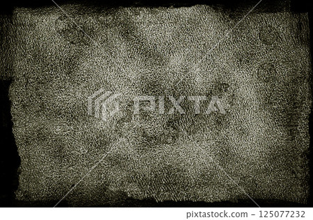 Dark green leather background showing deep texture and grain 125077232