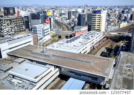 從名古屋金山南大廈眺望金山站及週邊城市景觀 125077497