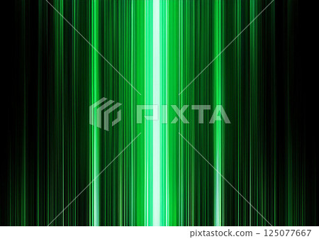 黑色背景上的綠燈 125077667