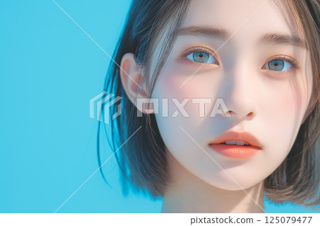 Beautiful and moisturized skin "AI generated images" Beautiful and moisturized skin "AI generated images" 125079477