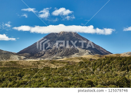Volcanic Mountain Landscape, Tongariro National Park Volcanic Mountain Landscape, Tongariro National Park 125079746