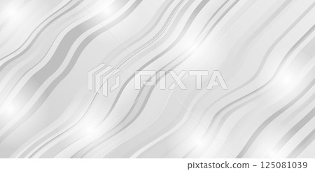 Vector abstract white and grey wave background. Smooth line background, blurred pattern. Light pale texture Vector abstract white and grey wave background. Smooth line background, blurred pattern. Light pale texture 125081039