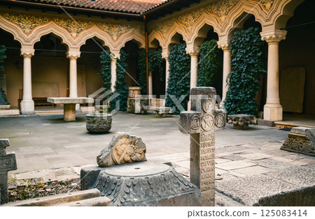 Stavropoleos Monastery In Romania Under The Sun  125083414