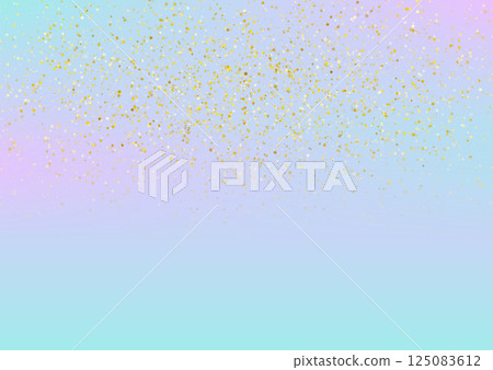 Golden particles confetti on pastel abstract background Golden particles confetti on pastel abstract background 125083612