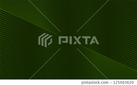 Green shiny laser lines abstract futuristic tech background 125083620