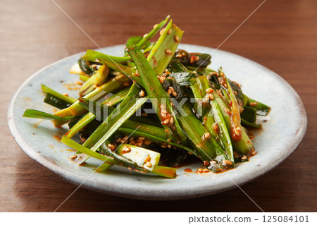 Pickled Chinese chives Pickled Chinese chives 125084101