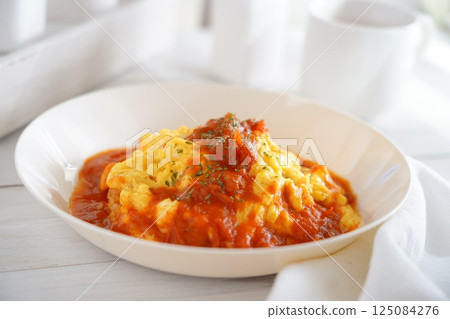 番茄醬蛋包飯 125084276