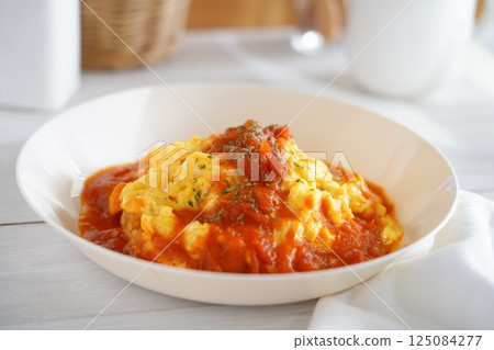 番茄醬蛋包飯 125084277