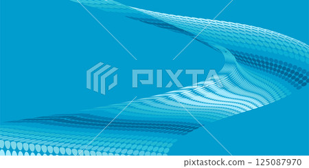 Blue technology digital pattern background Blue technology digital pattern background 125087970