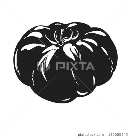 tomato, vector, vegetable 125089345