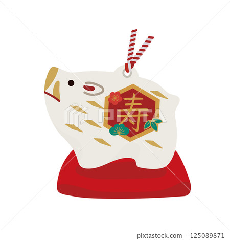 十二生肖擺飾 - 十二生肖泥鈴插圖 - 2031豬年 十二生肖擺飾 - 十二生肖泥鈴插圖 - 2031豬年 125089871